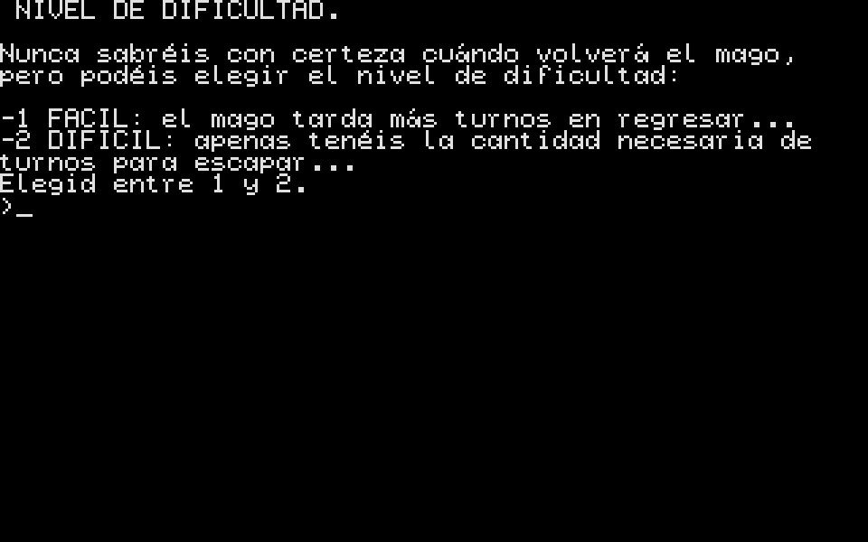 Doña Elisa de Avalón atari screenshot